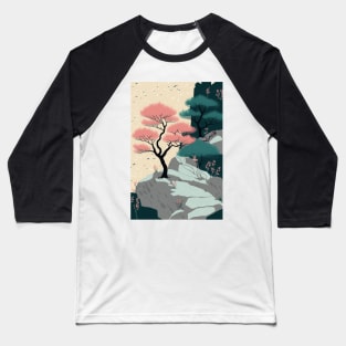 Japanese inspired art 2 Baseball T-Shirt